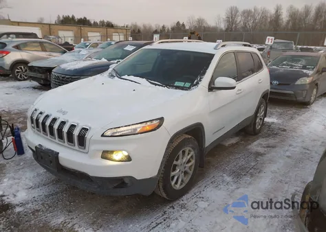 2017 Jeep Cherokee Latitude 4X4 from USA, damaged, VIN 1C4PJMCS4HW649583